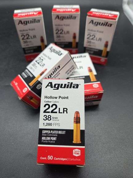 Aguila Hollow Point .22LR Ammunition image