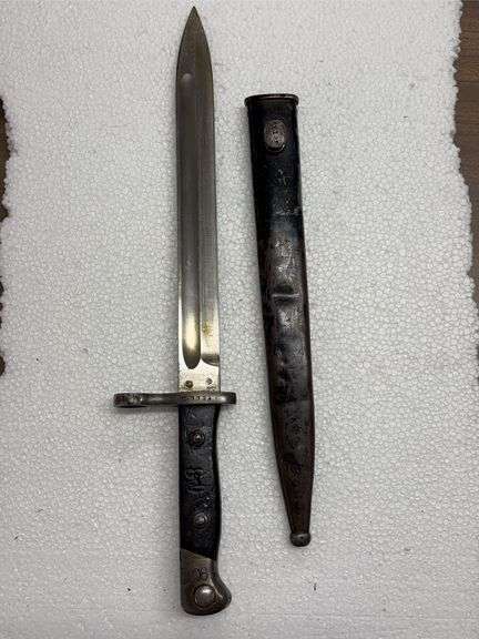 Bayonet with Scabbard Serial C 1134 image