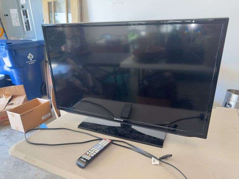 Samsung Television with Remote image