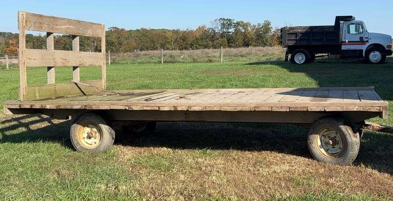 Flatbed Farm Wagon image