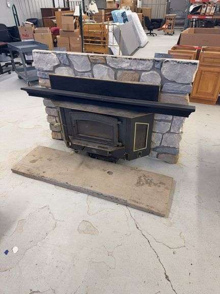 Ashley Wood Burning Stove/ Fireplace image