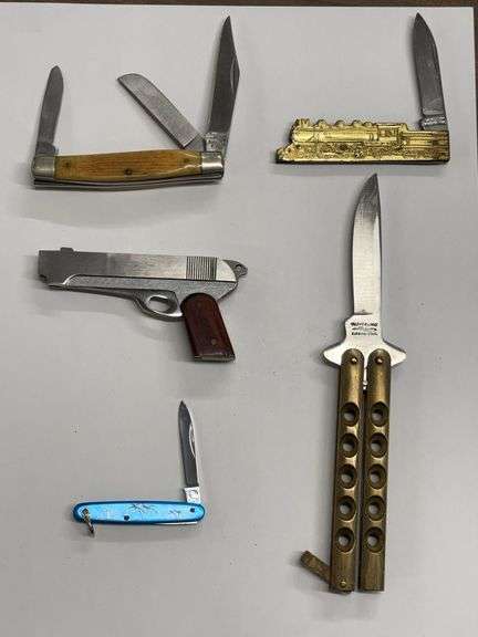 Collection of Parker, Taylor, and Other Pocket Knives image