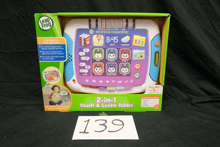 Leap Frog 2 in 1 Touch & Learn Tablet