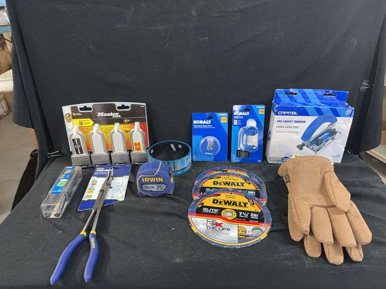 Master Lock Value Pack, Kobalt Copper Cutter, Dewalt Saw Blades, and More