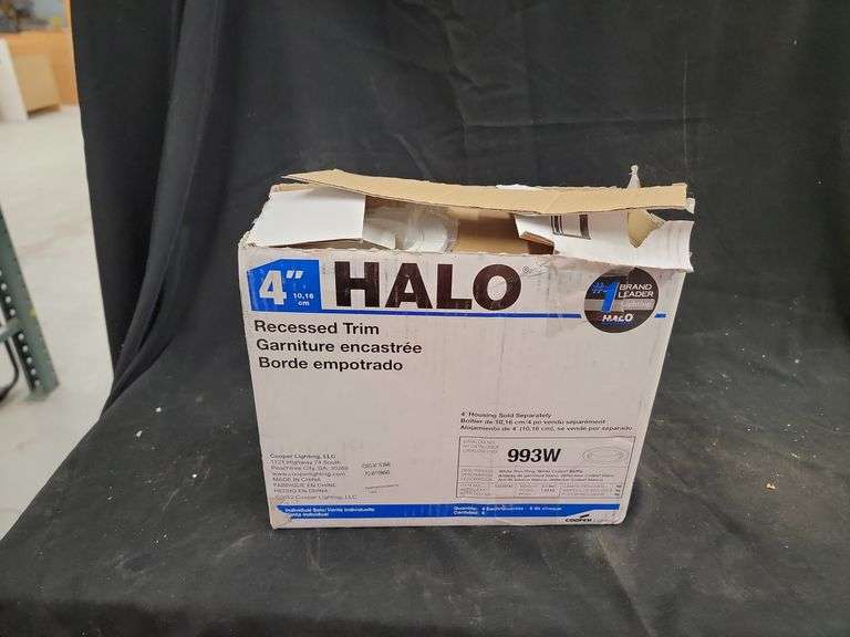 Halo 993W 4" Recessed Trim - White image