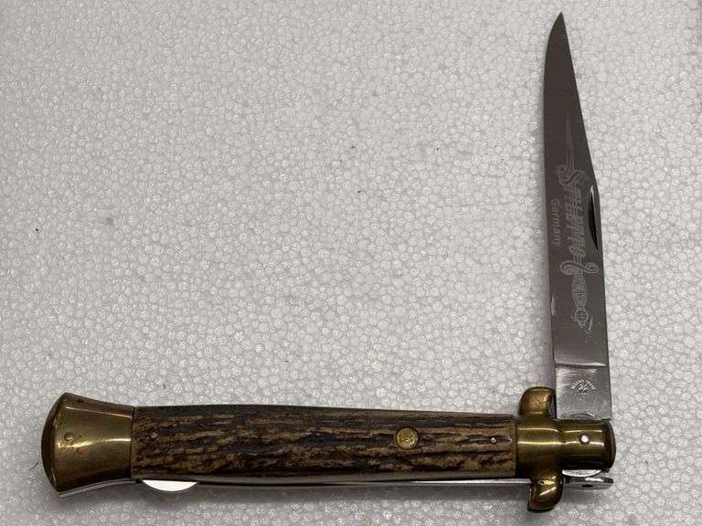 Kissing Crane KC45 Rostfrei Stiletto Germany Knife image