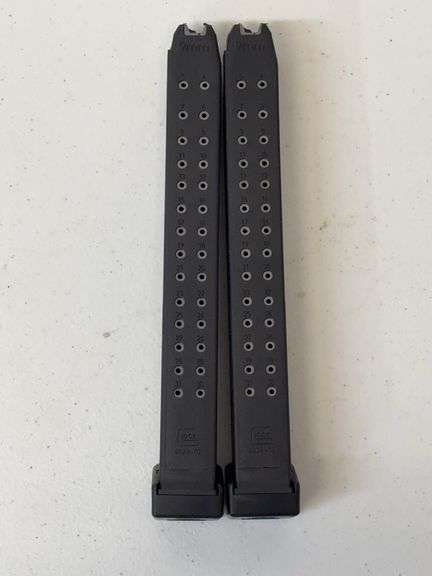 Two Glock 4422-02 9mm 31 Round Magazines image