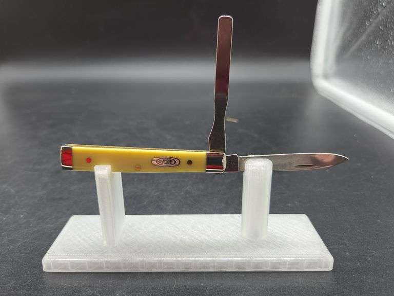 Case XX Yellow Synthetic Smooth Baby Doc Pocket Knife image