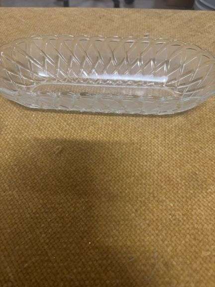 VINTAGE CERELERY DISH image