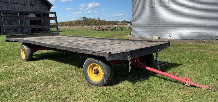 Farm Hay Wagon image