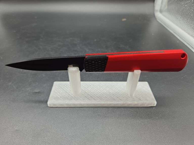 CobraTec Out-The-Side Auto Pocket Knife With Hidden Release, image