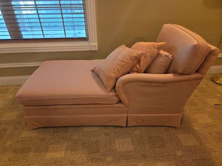 Upholstered Lounge Chair with Pillows image
