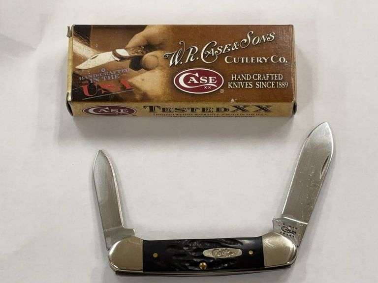 Case XX Canoe Rough Black Knife 62131