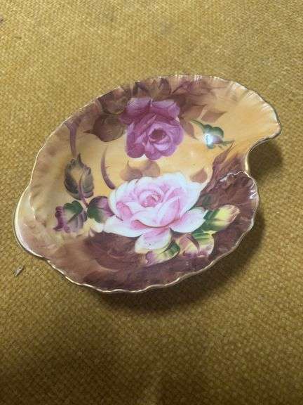 LEFTON CHINA PAINTED DISH image
