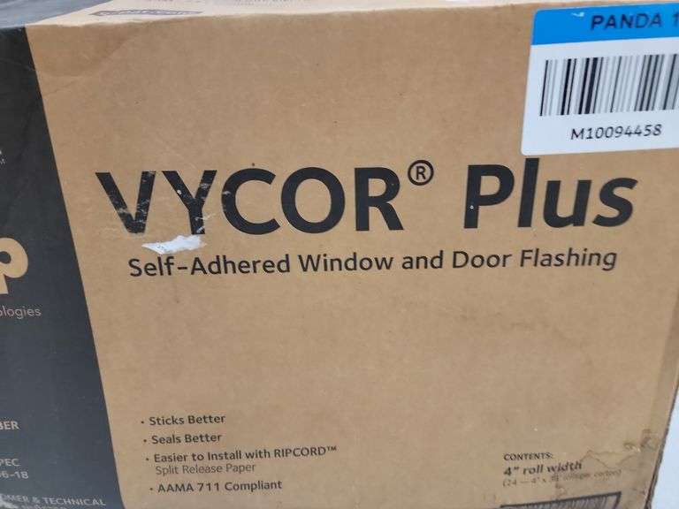 VYCOR Plus Self-Adhered Window and Door Flashing 4 inch Rolls image