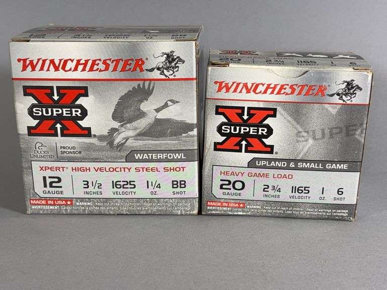Winchester Super X 12 Gauge and 20 Gauge Shotgun Shells image
