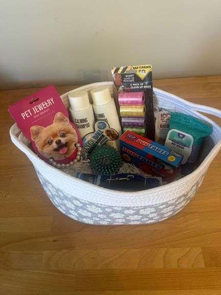 Dog Lovers Gift Basket