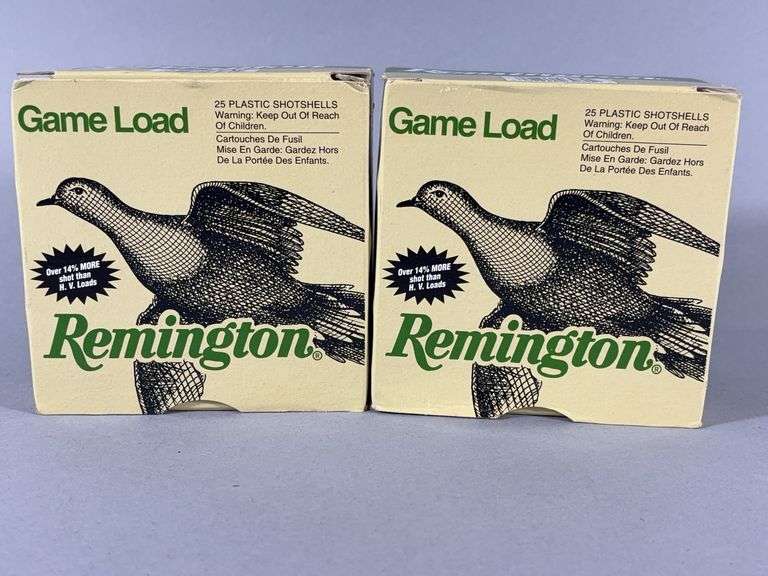 Two Boxes of Remington Game Load 12 Gauge Ammunition image