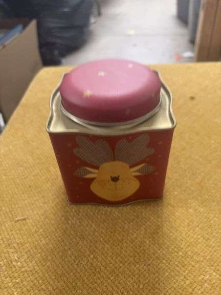 OLD REINDEER CHRISTMAS TIN image