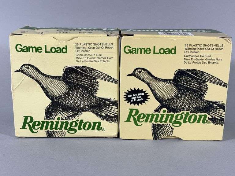 Two Boxes of Remington Game Load 12 Gauge Shot Shells image
