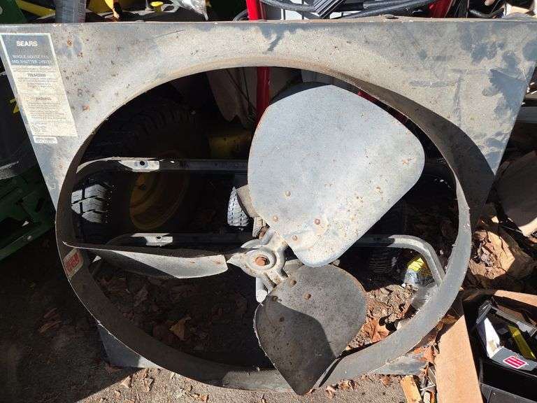 Sears Whole House Fan and Shutter System Model 758.643000