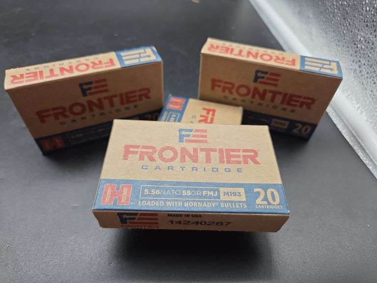 Frontier 5.56 NATO 55GR FMJ Ammunition image