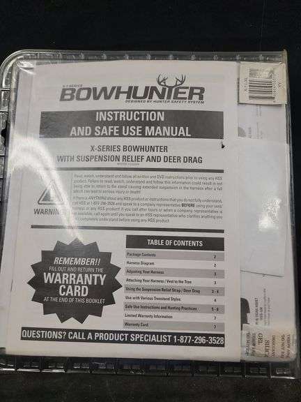 Bowhunter X-1 Series Bowhunter with Suspension Relief and Deer Drag image