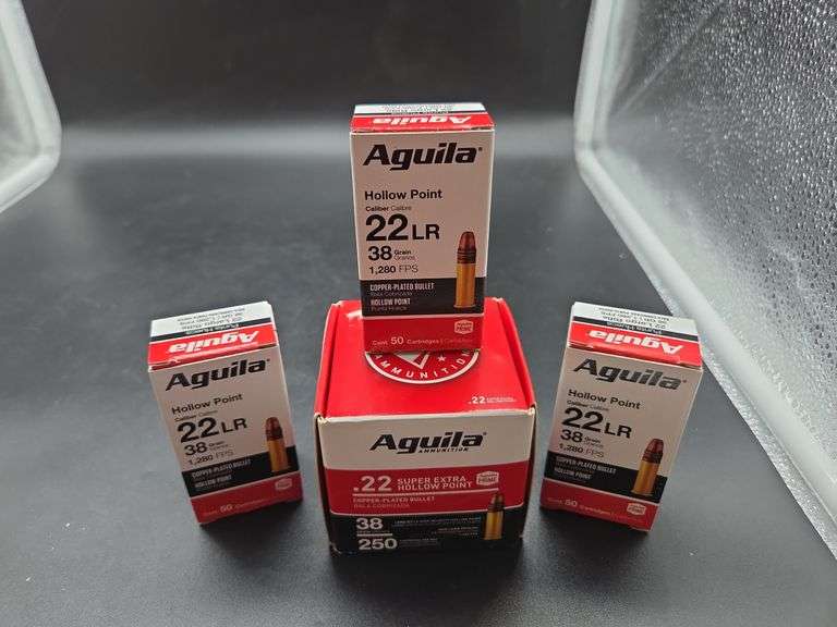Aguila .22LR Ammunition - 38 Grain Hollow Point image