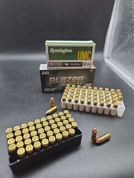 CCI Blazer & Remington UMC 9mm Luger Ammunition image