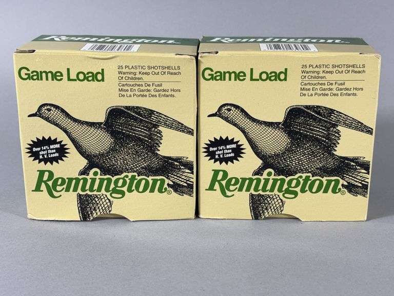 Two Boxes of Remington Game Load 12 Gauge Shotgun Shells image