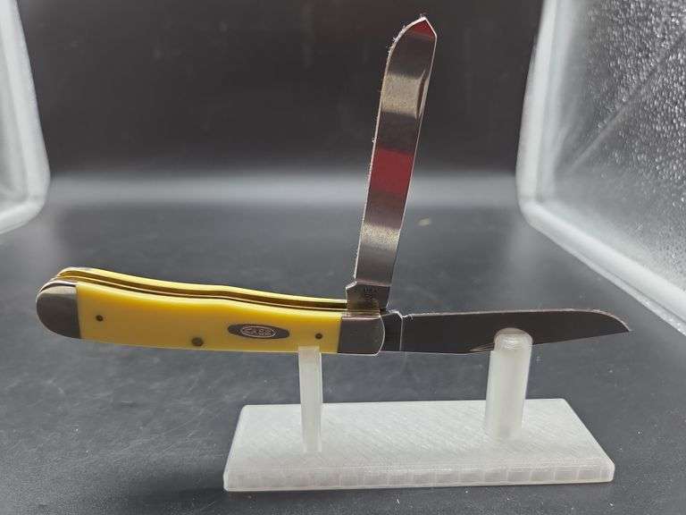 Case XX Yellow Synthetic Trapper Pocket Knife 3254 SS image