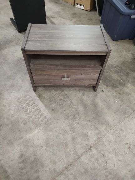 1 DRAWER SIDE TABLE 28X16X22 image