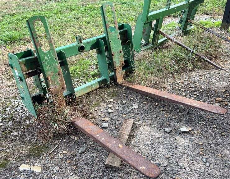 John Deere Front End Loader Forks image