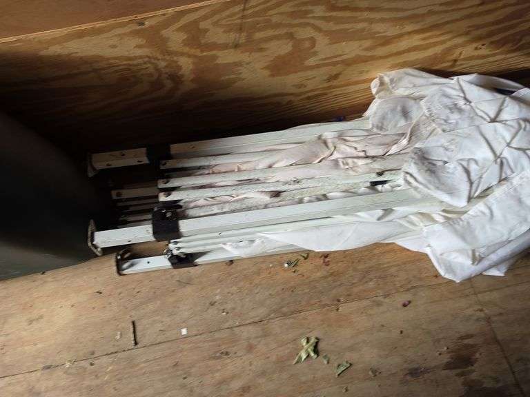 E-Z UP Original Shade Canopy Frame and Cover