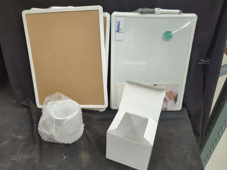 U Brands Contempo Dry Erase Board & White Mug Bundle image