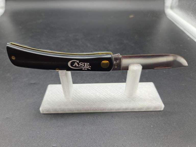 Case XX Black Synthetic Smooth Sod Buster Jr Pocket Knife 2137 SS image