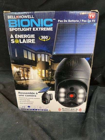 Bell + Howell Bionic Spotlight Extreme Solar Powered 360