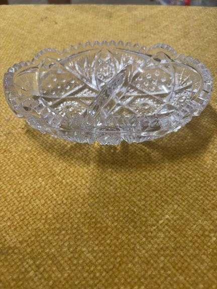 VINTAGE DIVIDED RELISH DISH image