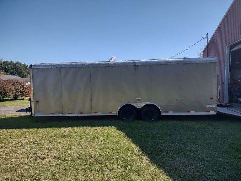 Enclosed Box Trailer Manufactured by Forest River