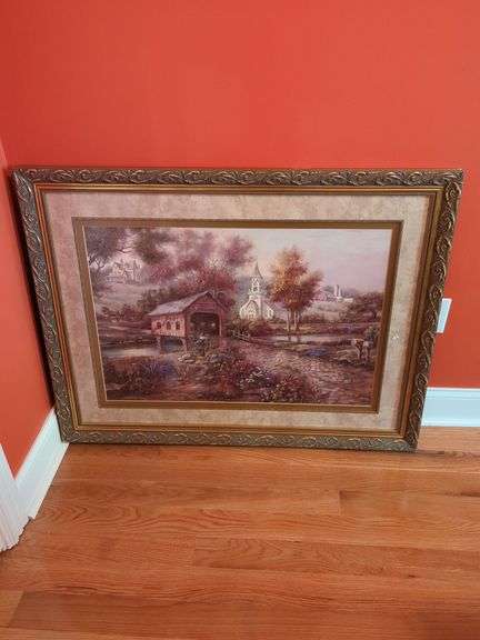 Framed Valente Print image