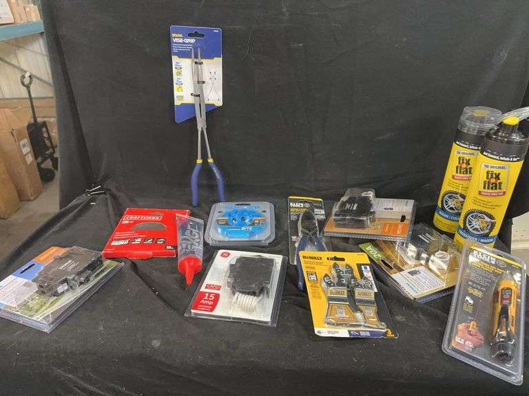 Hand Tools, Electrical, and Automotive Supplies Lot