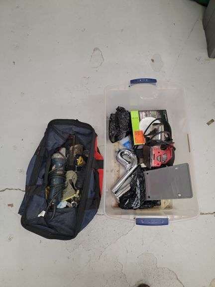 Ryobi Grinder and Miscellaneous Tools image