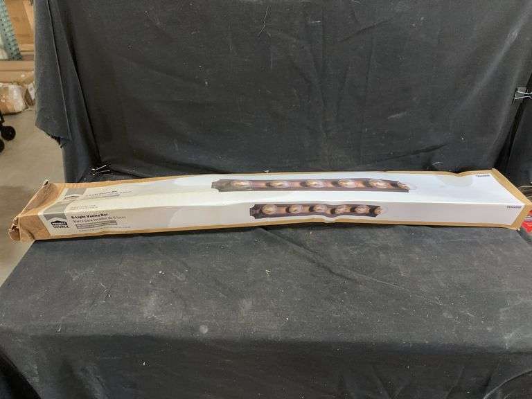 Project Source 6-Light Vanity Bar