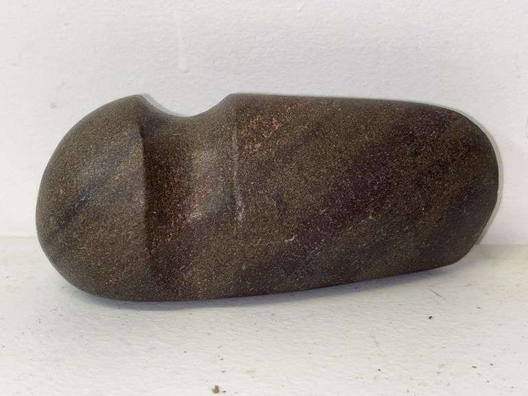 Native American Stone Axe Head image