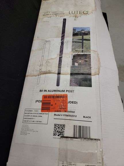 LUTEC 80-Inch Aluminum Post image