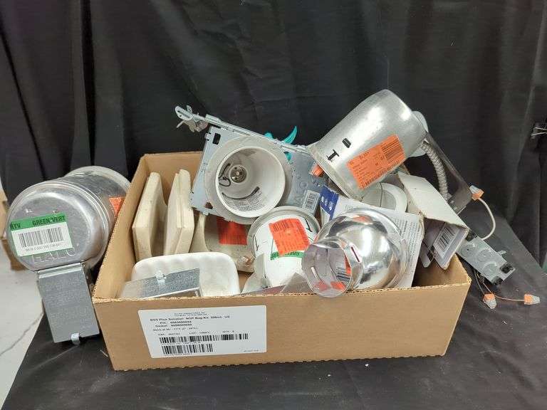 Assorted Lighting and Bathroom Accessories image
