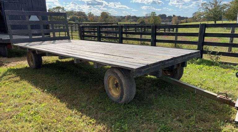 John Deere Farm Hay Wagon Model 1065A image