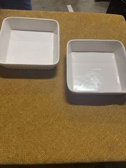 2 WESTLAND JAPAN GLASS BAKING DISHES image