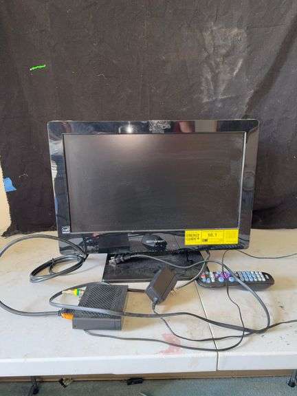 Emerson Television with RCA Remote and Set Top Box