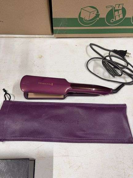 REMINGTON- T/STUDIO- THERMALUXE CERAMIC- HAIR STRAIGHTNER- FLAT IRON- image